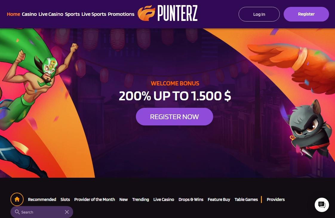 Punterz Casino